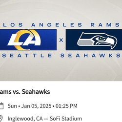 4 Seats For SUNDAYS GAME 