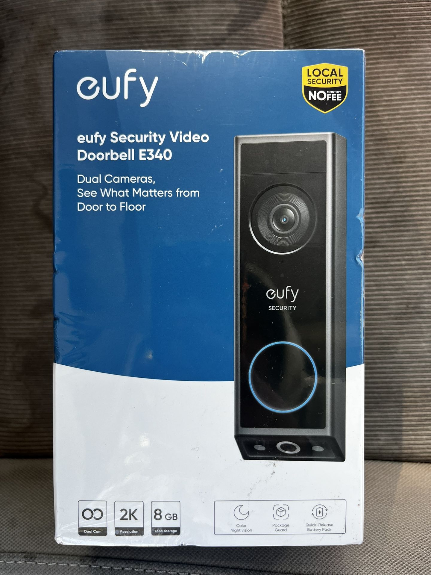 Brand New Eufy E340 Camera / Doorbell Never Used