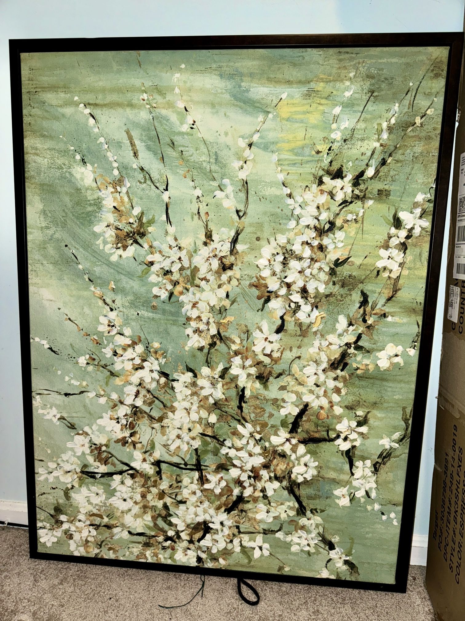 Large Floral Painting