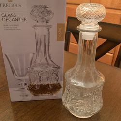Glass Decanter 