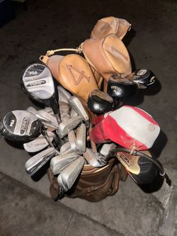 Golf set with bag