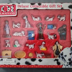 Mattel Disney 101 Dalmatians Deluxe Collection Figure Gift Set