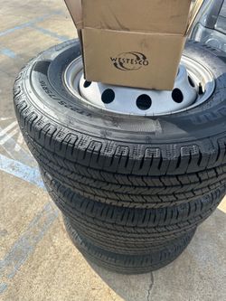 16” rims with 225-75-16 tires