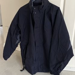 Miller Lite Men's Ski Jacket - Vintage Y2K Gear - Miller Lite  Beer Logo  with Hidden Hood - Large NEW