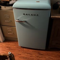 Turquoise Mini Fridge