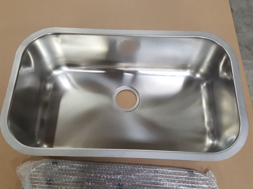 Stainless steel kitchen sink Oliveri 890U 30x18