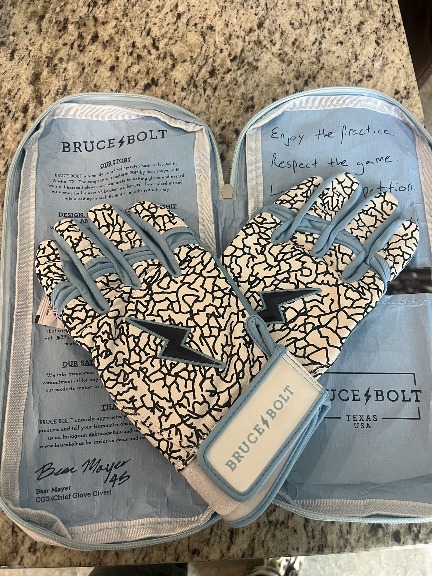 Bruce Bolt Ian Happ Elephant Batting Gloves