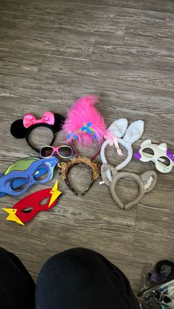 Kids Costume Accessories Bundle Headbands Masks
