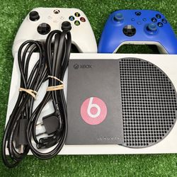 Xbox Series S With 2 Controllers And Extended Hard Drive USED But Works Perfectly