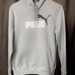 Baby Blue Puma Hoodie 