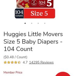 Size 5 Huggies 