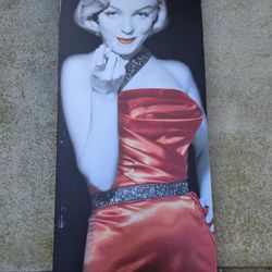 Marilyn Monroe Lady in Red Art