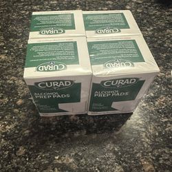 Curad Alcohol Prep Pads 400  (4 boxes)