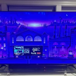 65” Smart TV With Sound Bar And Subwoofer Included 