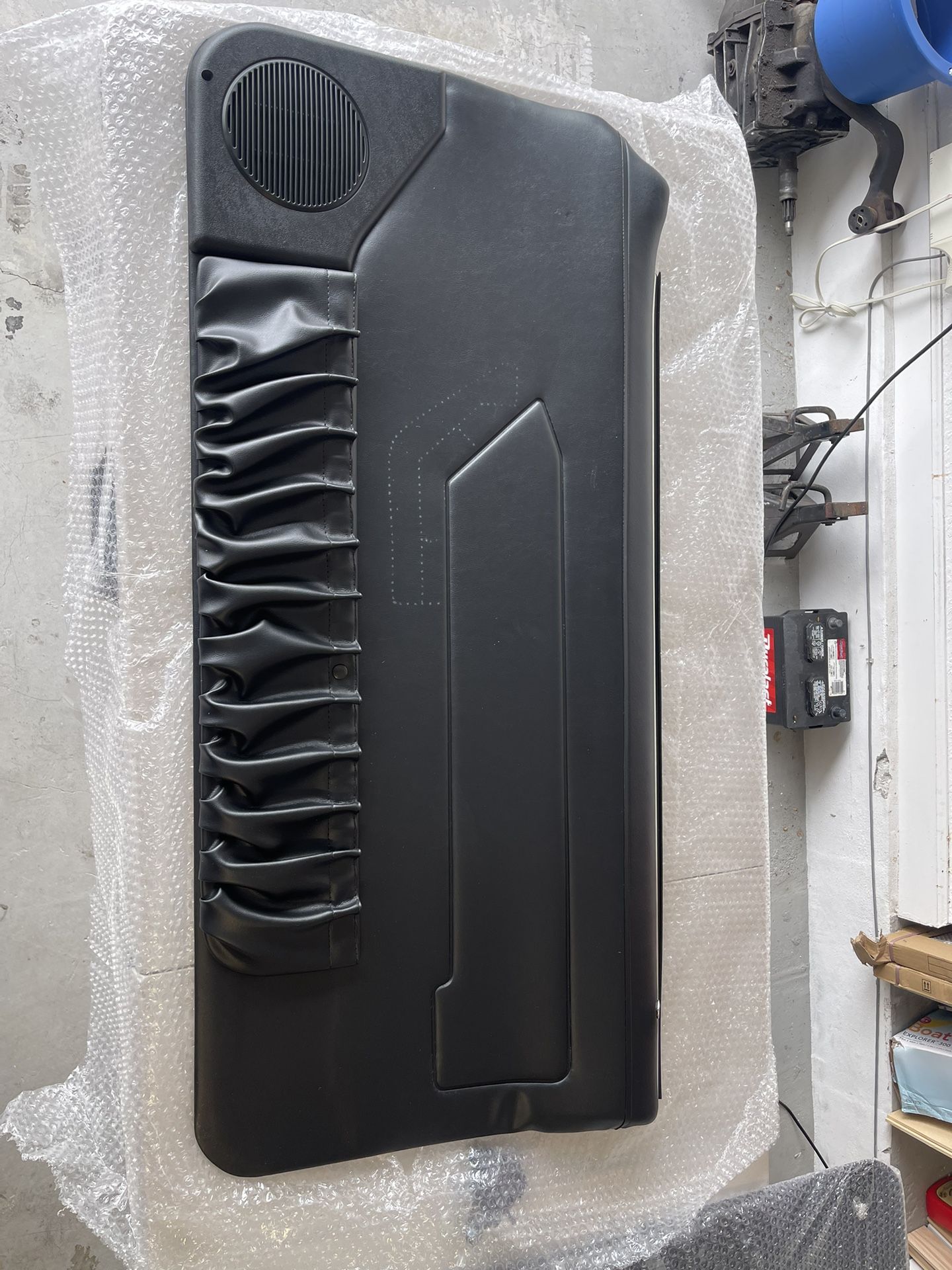 87 93 Mustang Black Door Panels NEW