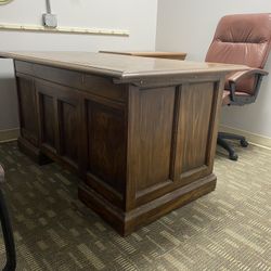 Very  Nice  Office table and cabinet file