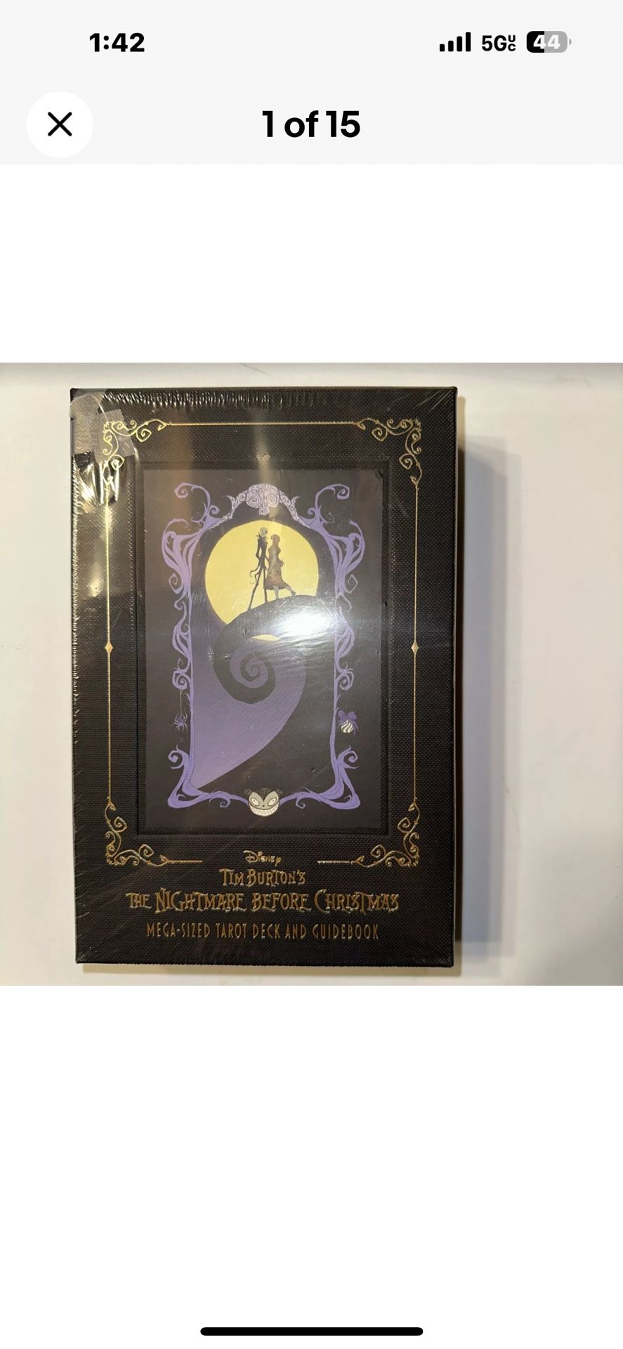 Disney’s “The Nightmare Before Christmas” Mega Size Tarot Deck and Book