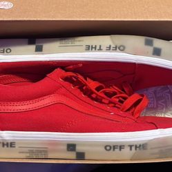 Red Vans 