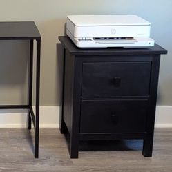 Black End Table