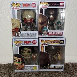 Predator Funko Pops 