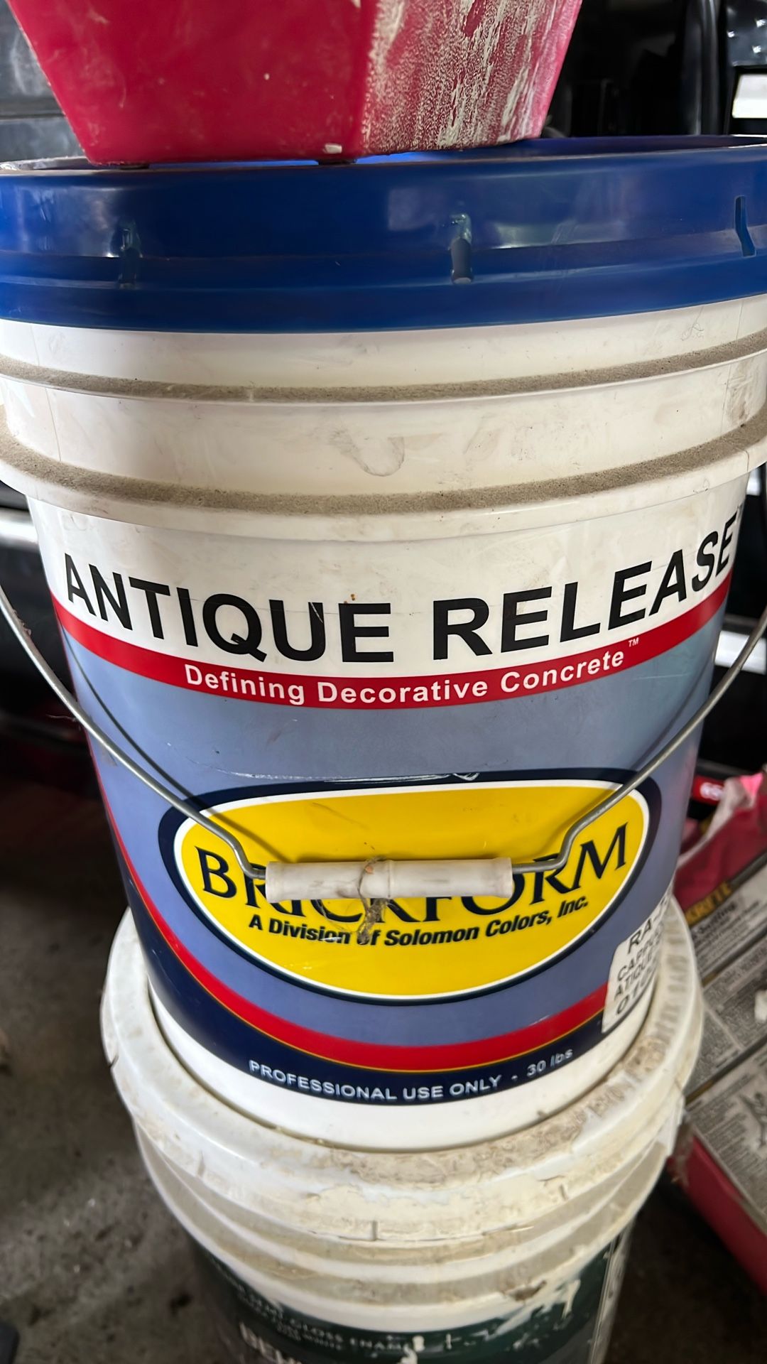Concrete Stamp Release