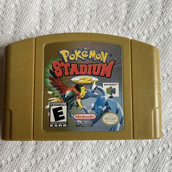 Pokémon Stadium 2 for Nintendo N64  The game is tested and working. It is a real copy (not a reproduction). I have taken the time to clean the contact