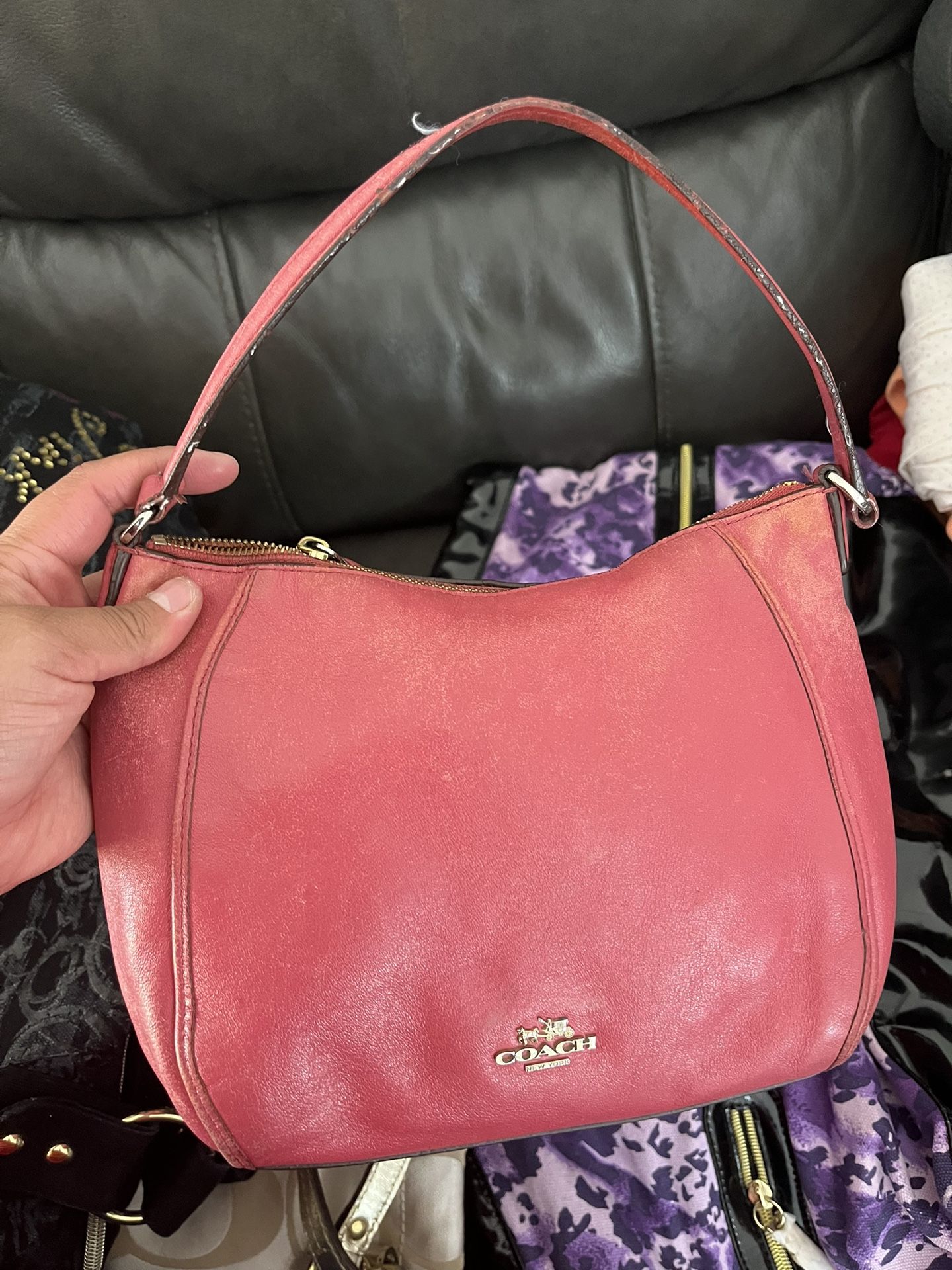Small Pink Coach Purse