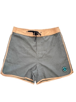 Men's Surf Trunks by Hobo Surf Society - Army Green