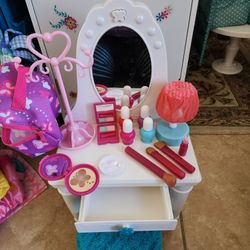 American Girl Doll Vanity Desk Target Brand 