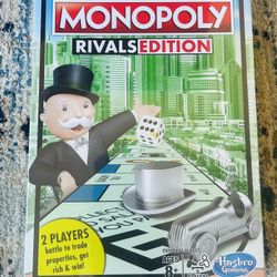 Monopoly rivals Edition 2 Players