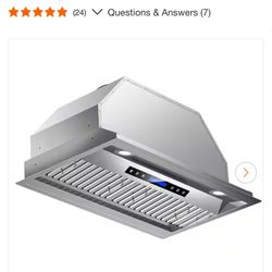 Brand new in box Fuhuoso 30in range hood