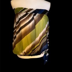 Ashley Stewart Strapless Fashion Shirt