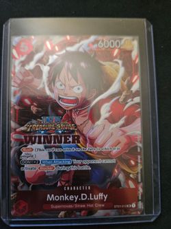ONE PIECE LUFFY WINNER