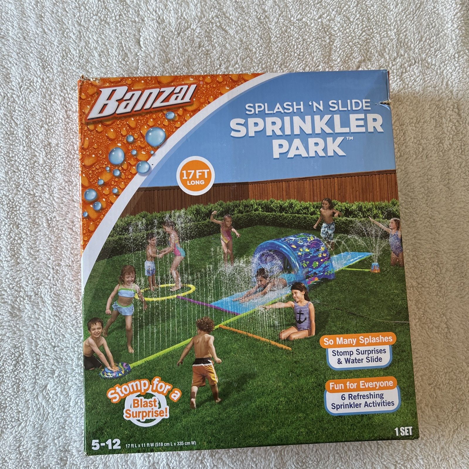 Splash N Slide Sprinkler Park Set
