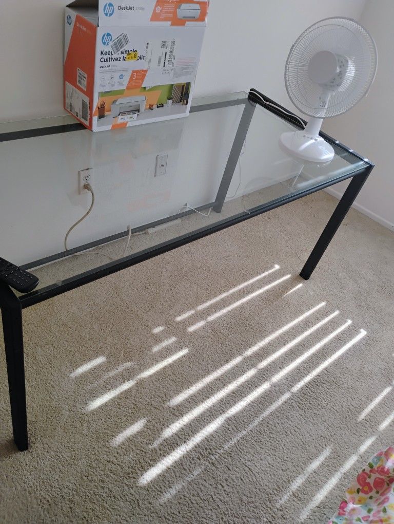 Large Glass Table