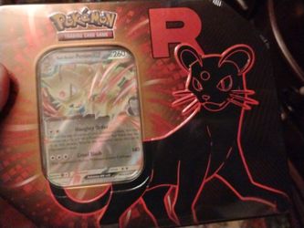 Brand New Pokemon Team Rocket Tin