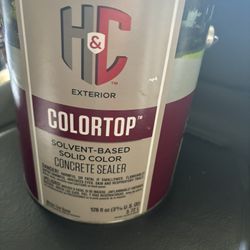 Sherwin Williams Colortop Solvent Based Concrete Sealer