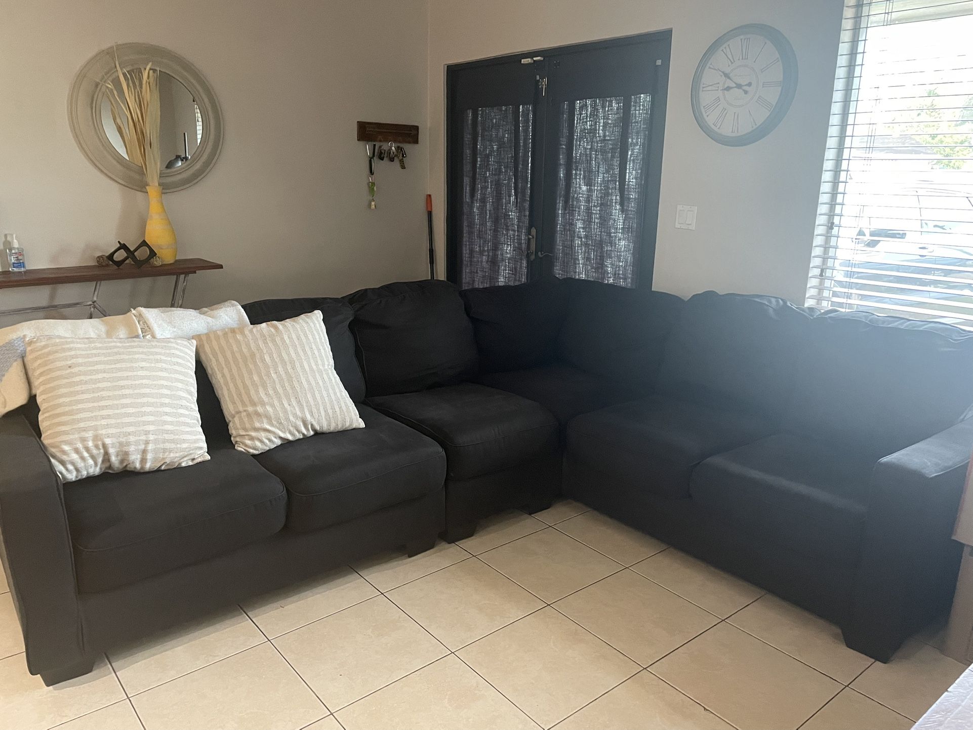 Dark grey Sectional