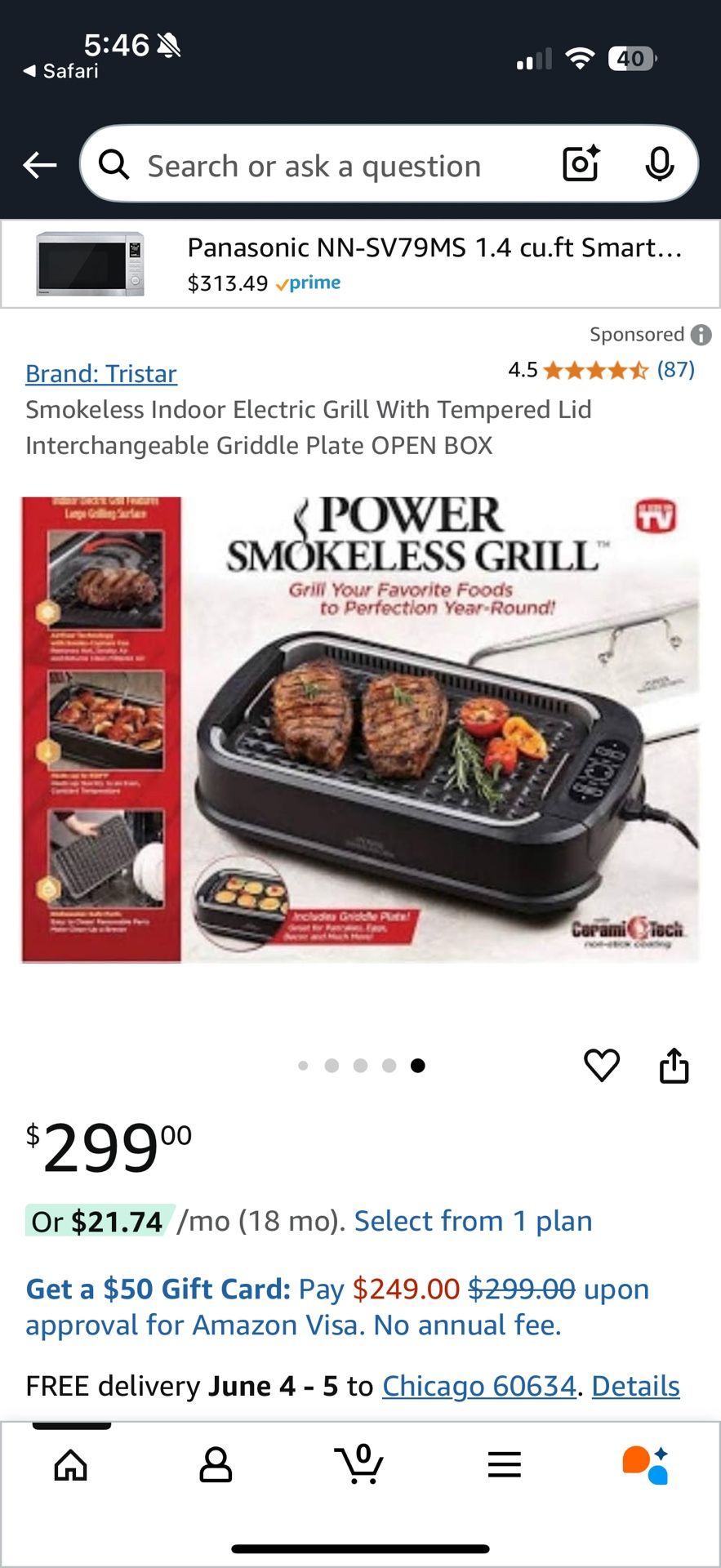 POWER SMOKELESS GRILL