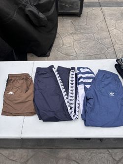 Kappa, Adidas Track Shorts And Jackets