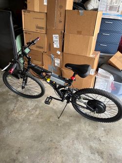 2000w converted e-bike 48v with out battery control push’s 45amps