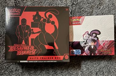 Pokémon Destined Rivals Booster Box & Destined Rivals ETB