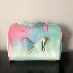Pastel Rainbow Small Duffle Bag 