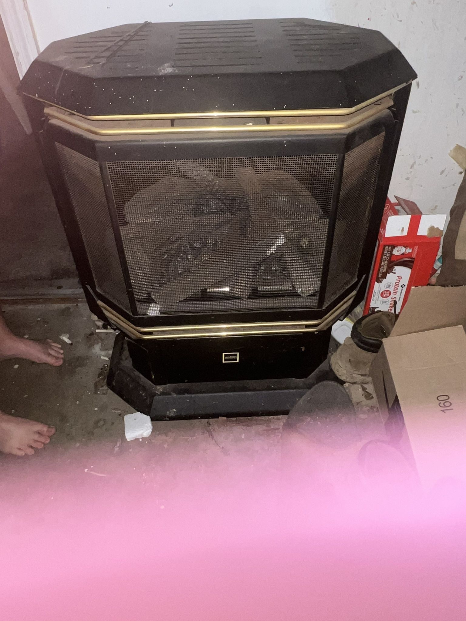 Monessen LP Gas Fireplace