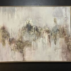 Cuadro Pintura Grande Solo Gente Sería 