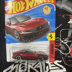 HOT.  WHEELS.      FERRARI.    12. CILINDRI