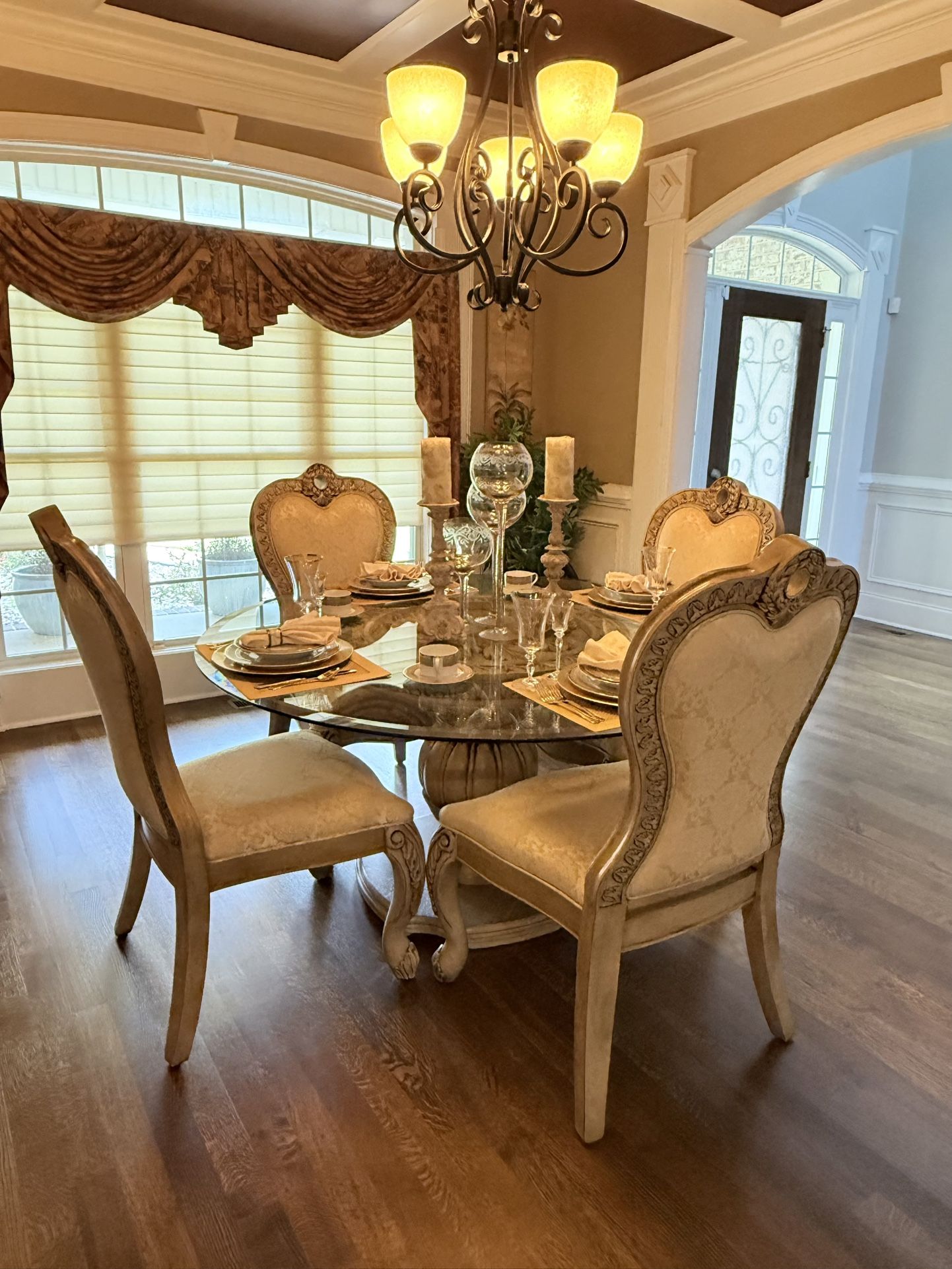 Heavy Duty Antique Formal Dining Set