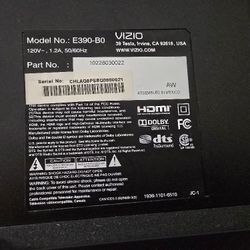 Vizio 40 Inch 1080p TV