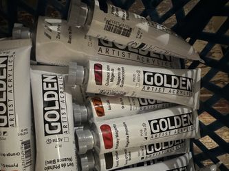 Golden Acrylic Paints-New! 25 Total
