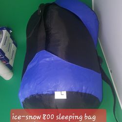 ice-snow 800 sleeping bag 5f-50f ,10c- (-15c) hjg 30s